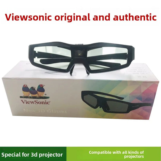 Compatible for ViewSonic/ViewSonic Original 3D Glasses Active Shutter DLP Projector Q5/M1 +/M2 + Micro