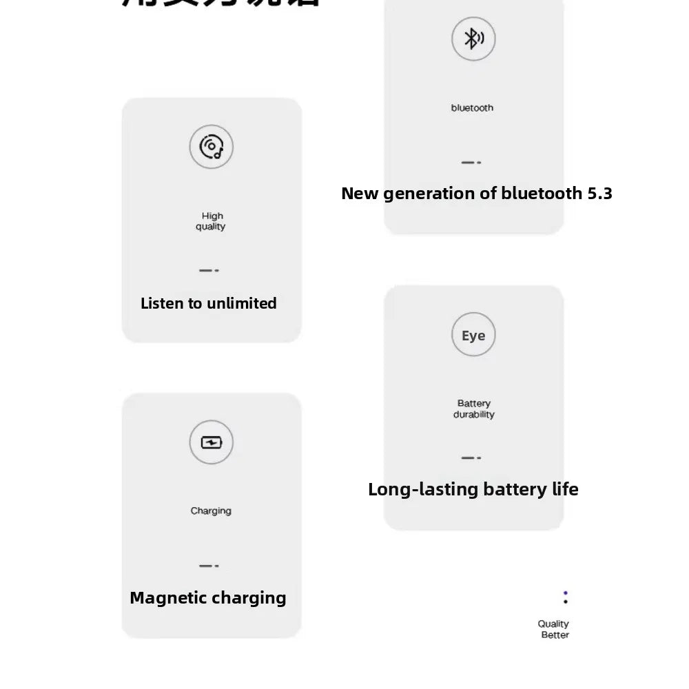 AI intelligent online translation glasses multi-language UV protection listening to songs navigation calls