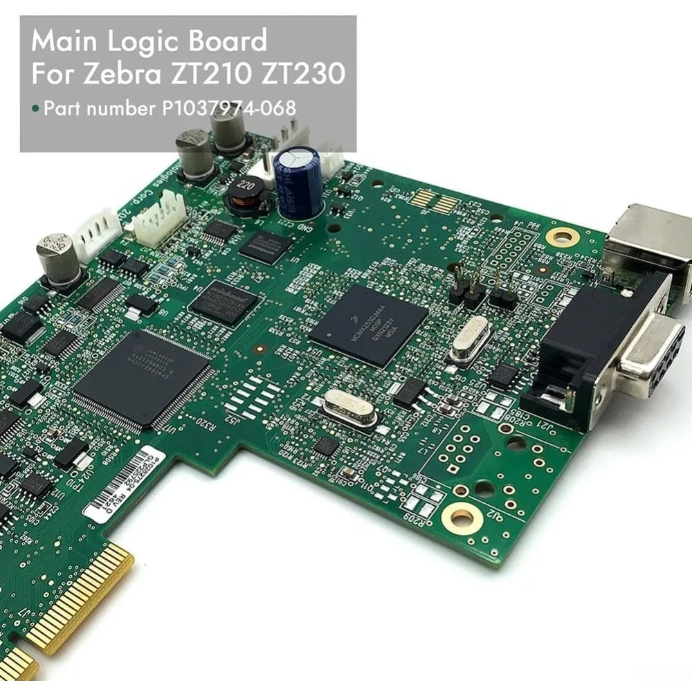 Main Logic Board P1037974-068 For Zebra ZT230 ZT220 ZT210 Thermal Printer ZT200  203Dpi 300Dpi 600Dpi