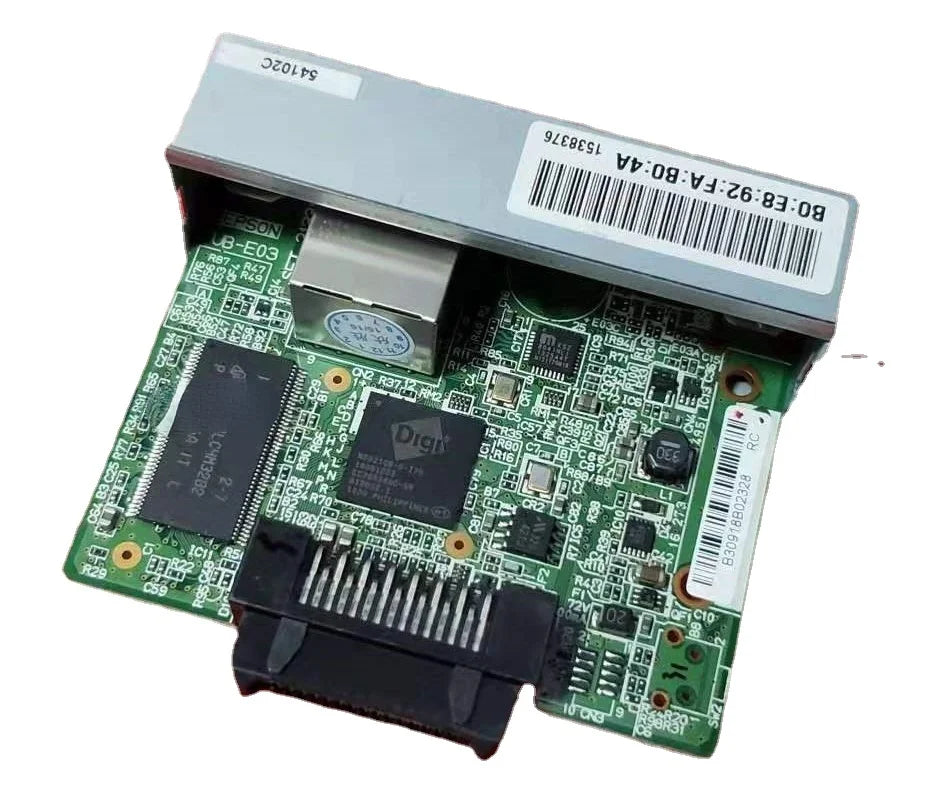 Carte d'interface de carte Ethernet adaptative UB-E03 10-100M pour les modèles de la série Epson TM-U220 TM-U675 TM-T88IV TM-T88V TM