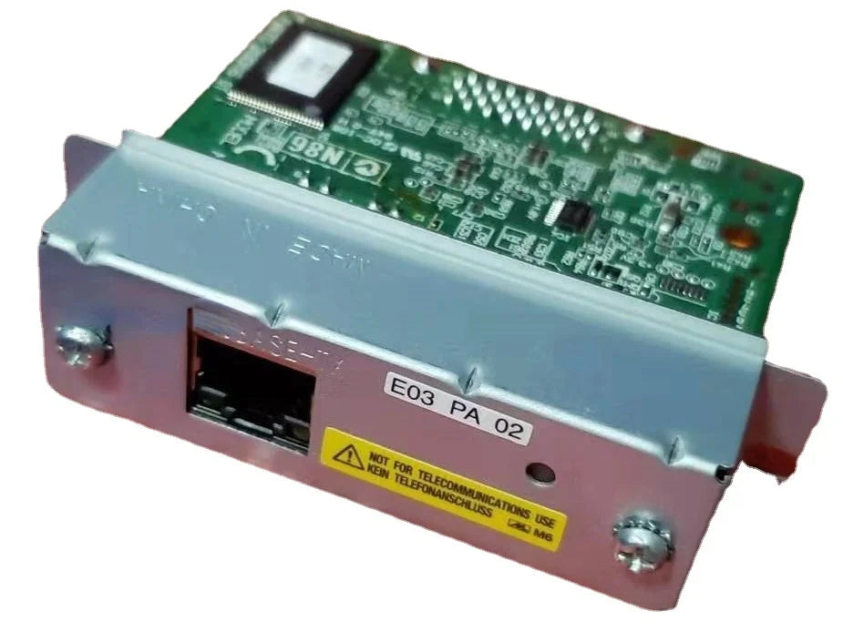 Carte d'interface de carte Ethernet adaptative UB-E03 10-100M pour les modèles de la série Epson TM-U220 TM-U675 TM-T88IV TM-T88V TM