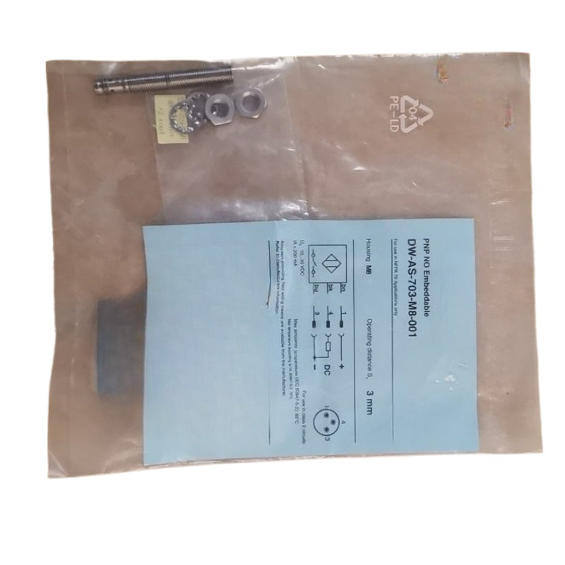 DW-AS-703-M8-001 sensors proximity switches for Contrinex