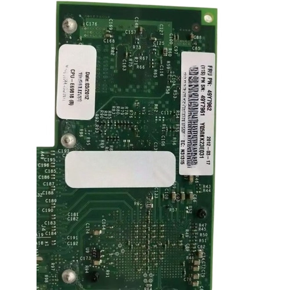 1pcs Used Network card for IBM 3850X5 X3650M5 49Y7960 49Y7962 X520-DA2 10G