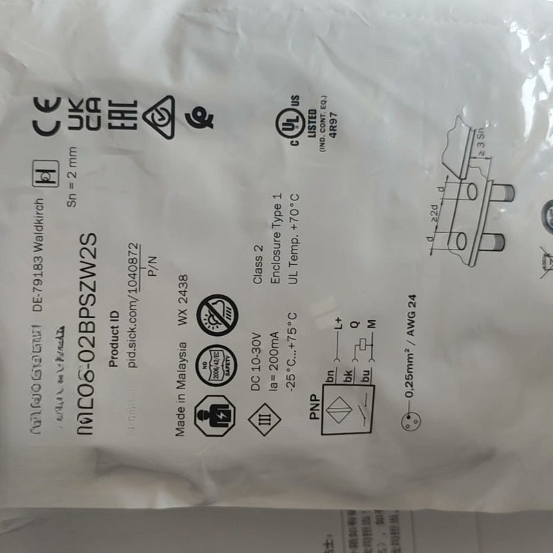 IME08-02BPSZW2S sensors proximity switches for SICK