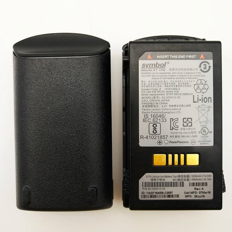 battery for Zebra ZEBRA Symbol Series MC32N0 series battery MC32N0-R / G / S electric board 5200mah 3.7V