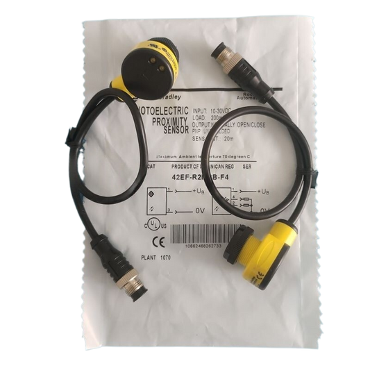 Photoelectric Proximity Sensor For Allen-Bradley 42EF-R2MPB-F4  42EFR2MPBF4 4-Pin