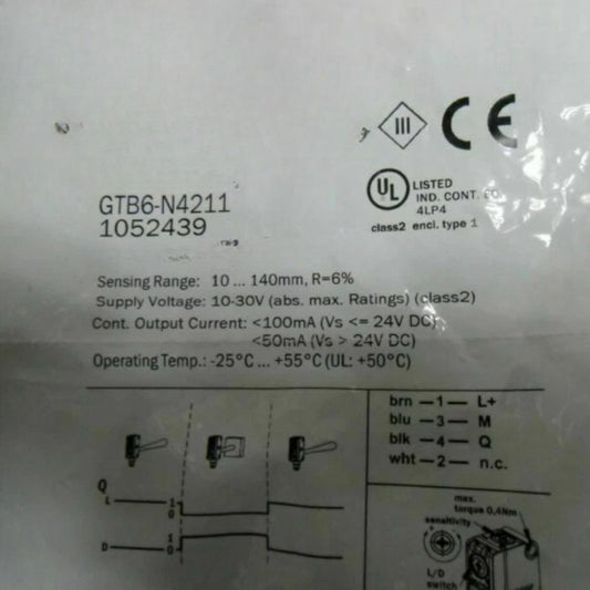 GTB6-N4211 photoelectric switch sensor for SICK