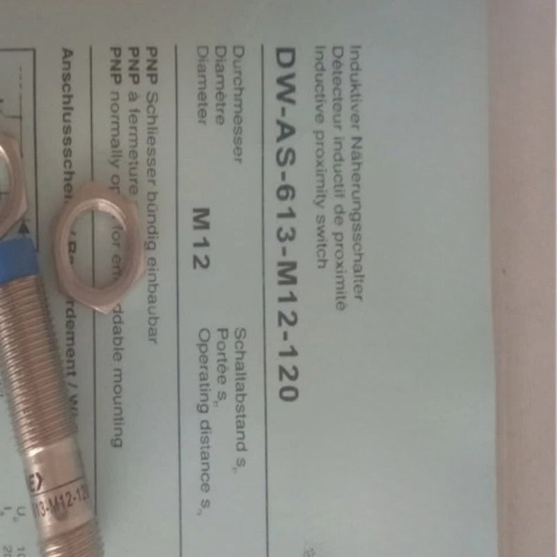 DW-AS-613-M12-120 sensors proximity switches for Contrinex