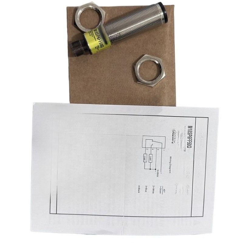 M18SP6FF50Q Photoelectric Switch Sensor 50mm 10-30VDC  For BANNER