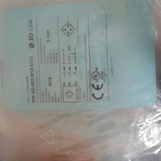 DW-AS-603-M18-ECO sensors proximity switches for Contrinex
