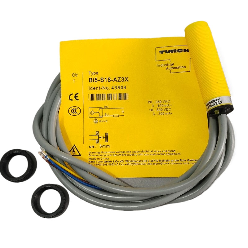 Inductive Proximity Sensor Switch For Turck BI5-S18-AZ3X BI5S18AZ3X US Stock