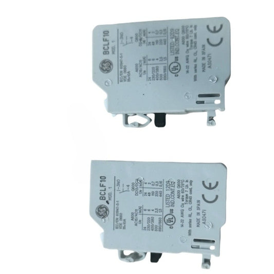 BCLF10 1PCS NEW General Electric Auxiliary Contact Block  BCLF10