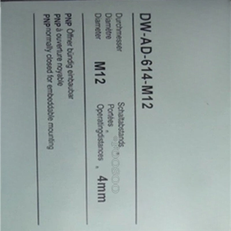 DW-AD-614-M12 sensors proximity switches for Contrinex