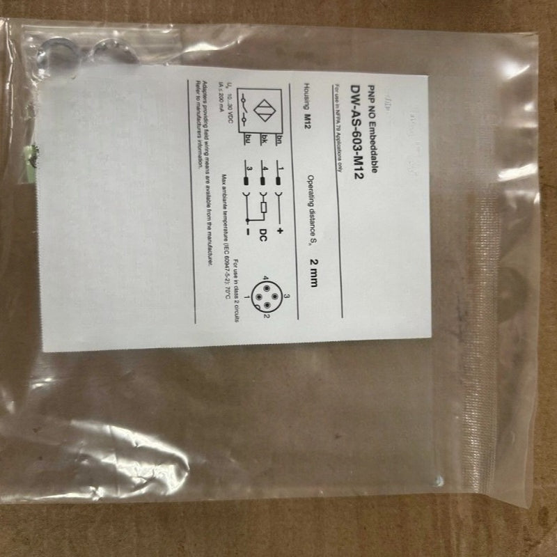 DW-AS-603-M12 sensors proximity switches for Contrinex