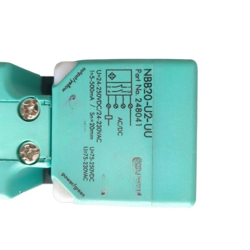 Proximity Sensor Switch For Pepperl+Fuchs NBB20-U2-UU NBB20U2UU 24-250VDC 20mm
