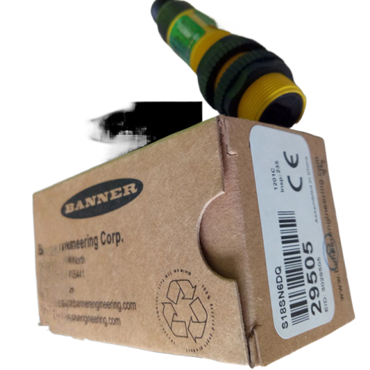 Photoelectric sensor switches for Banner S18SN6DQ