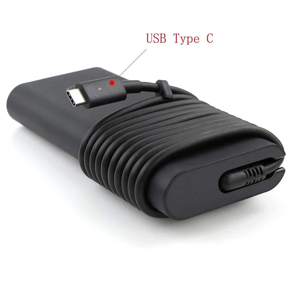 fit for Dell 130-Watt Type-C 3-Prong AC Power Adapter for 450-AHOM T4V18