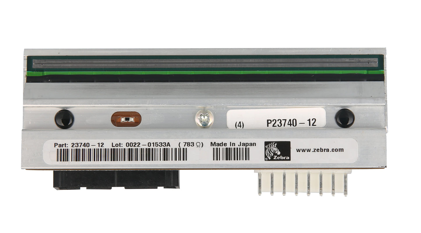 cabezal de impresión original cabezal de etiqueta para Zebra 105SL plus 203dpi cabezal de impresora de código de barras P1053360-018