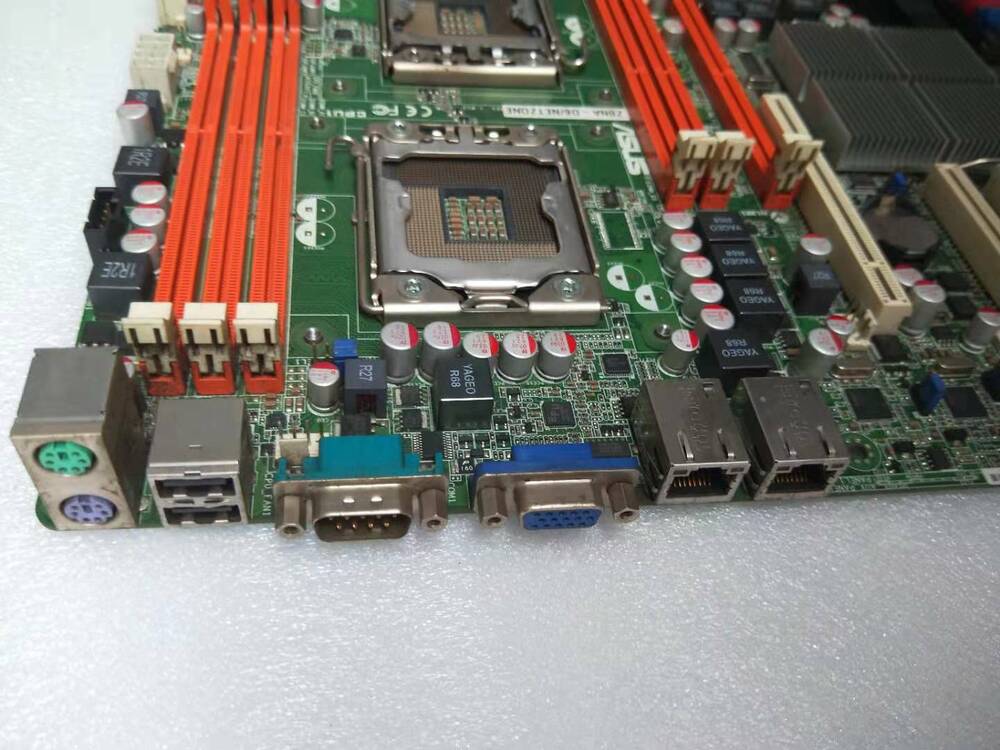 Original ASUS Z8NA-D6 Motherboard LGA 1366 Intel 5500 VGA USB RJ-45 Server