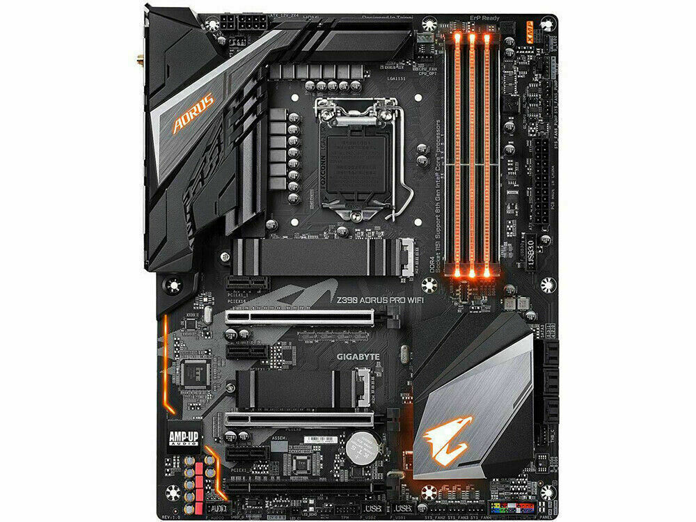 GIGABYTE Z390 AORUS PRO WIFI Motherboard Intel Z390 ATX RJ45 DDR4 LGA1151 HDMI