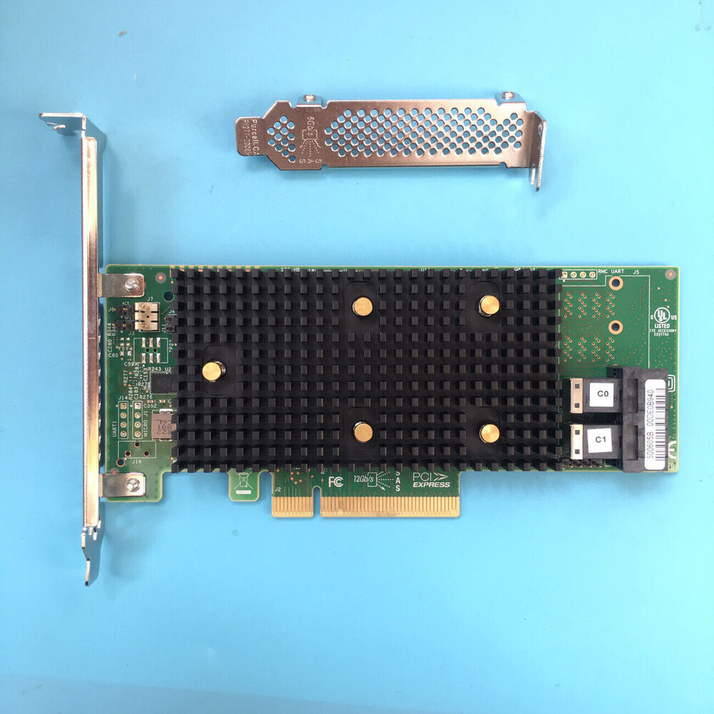 Avago/LSI 9400-8i SATA/SAS HBA 12 Gbps PCIe Support NVME HDD IT Mode JBOD - US