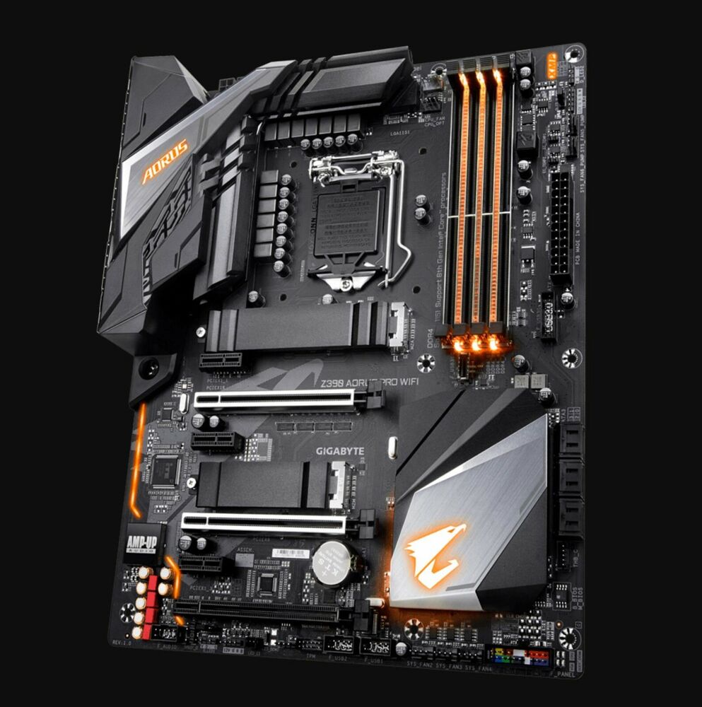 GIGABYTE Z390 AORUS PRO WIFI Motherboard Intel Z390 ATX RJ45 DDR4 LGA1151 HDMI