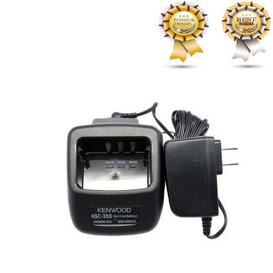 Cargador Rápido KSC-35 Li-ion para Kenwood Radio KNB-45L KNB-63L TK-2207 TK-U100