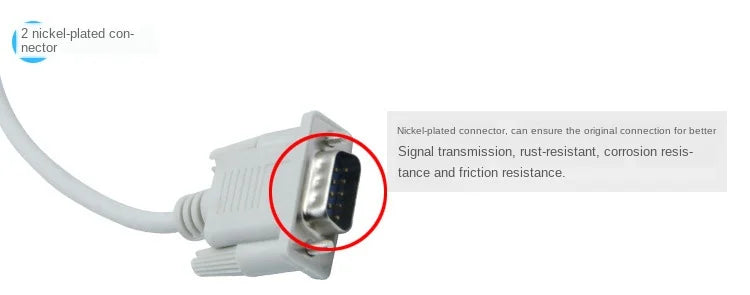 serial port printer Cable For Zebra Argox serial port cable COM data cable CL4NX serial port cable 3 meters