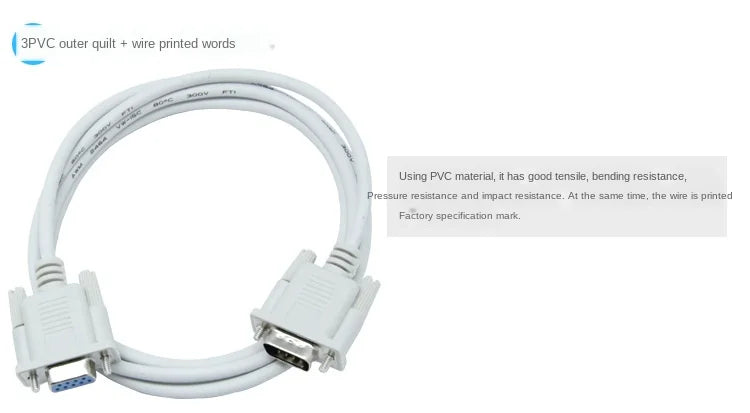 serial port printer Cable For Zebra Argox serial port cable COM data cable CL4NX serial port cable 3 meters