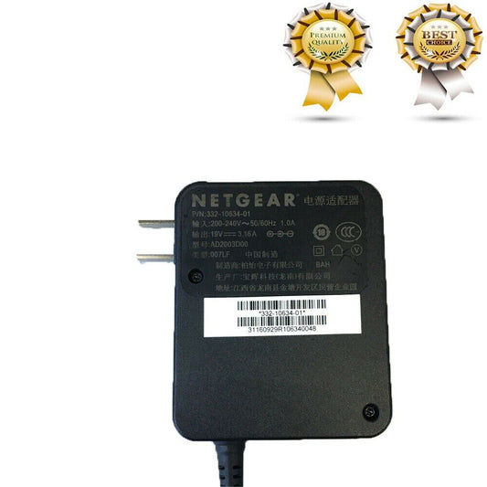Pasokan Eropa untuk NETGEAR Router Wifi R8500 R8000 X8 AC5300 19V 3,16 A Adaptor