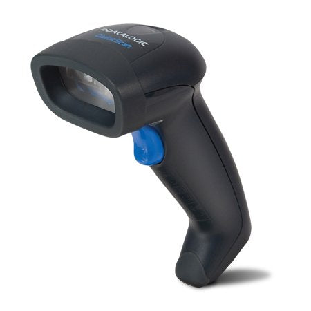 Datalogic Scanning QD2131-BK QuickScan QD2131 Handheld Barcode Scanner, 1D Linear Imager, Cable Kit, USB, Black
