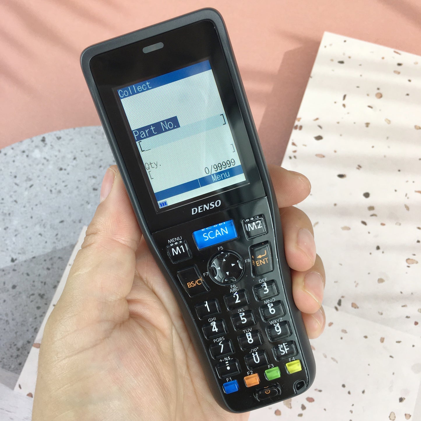Denso BHT-1505B hand-held terminal fixed type RFID wearable OCR software data terminal mobile barcode scanner