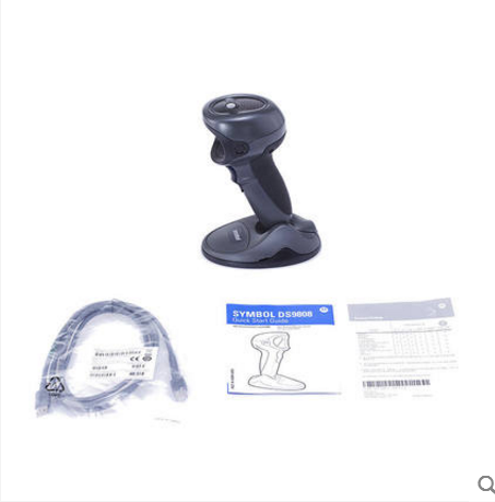 Free shipping New original zebra/symbol/motorola  DS9808 hybrid projection imager qr code laser scanner