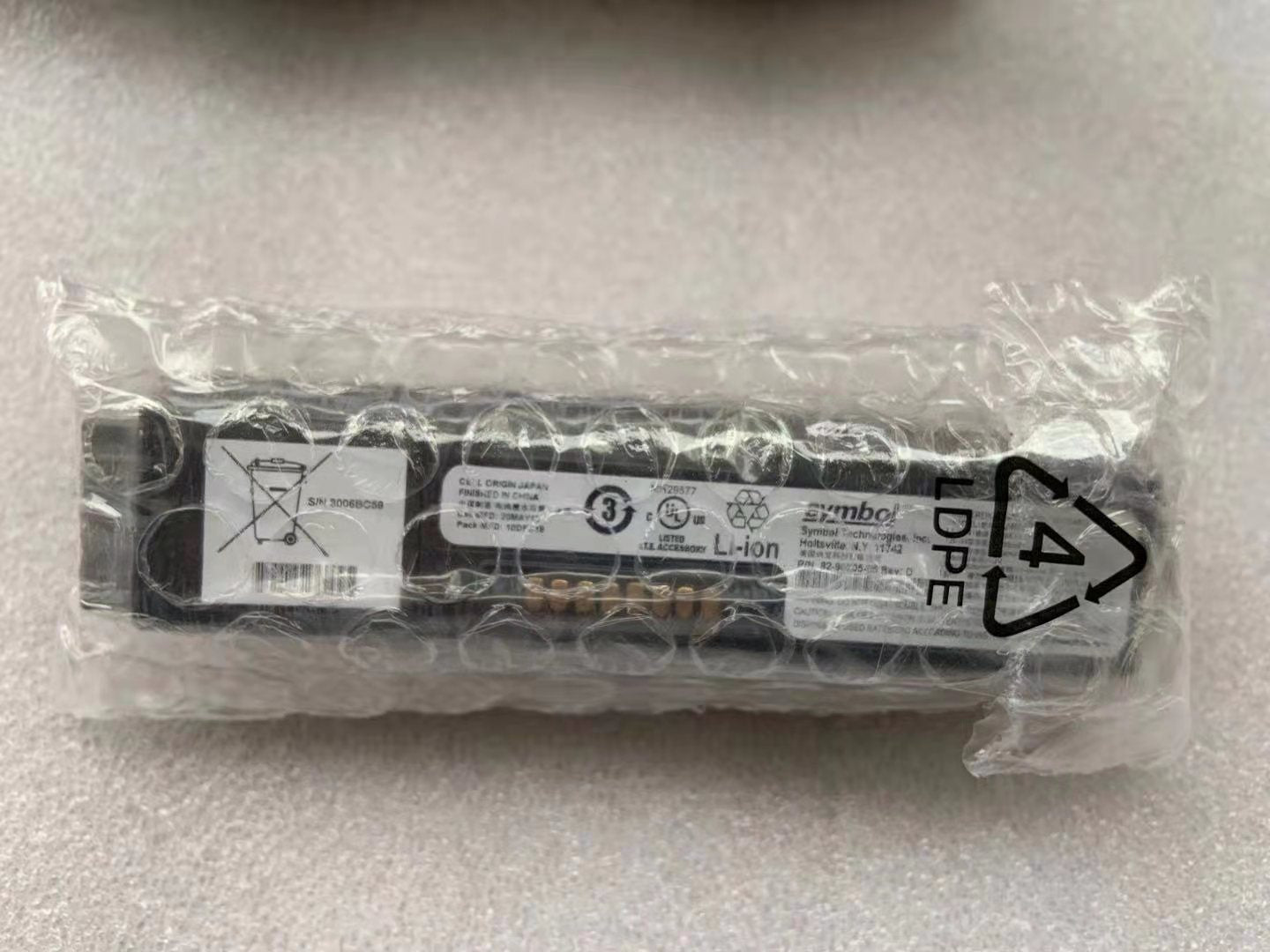Free shipping Original New Battery For Symbol WT4000 WT4070 WT4090 WT41N0 2400mAh / 3.7V PART-WT40IABOE   82-90005-05