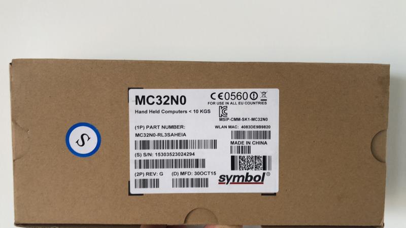 Free shipping ZEBRA  Motorola/Symbol MC32N0-RL3SAHEIA  one-dimensional 38 key data terminal collector windows ce7.0