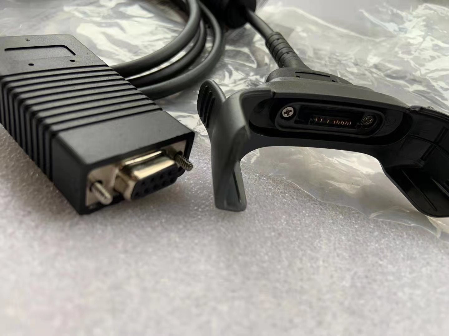 Free shipping  original and new RS232 COM 9PIN  Charging cable replacement symbol zebra for mc75 mc7596 mc70 mc75a mc7090