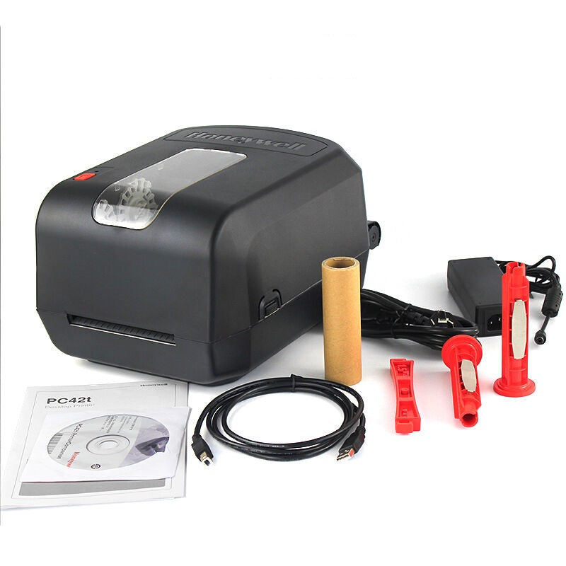 Honeywell barcode printer PC42T Desktop Direct Thermal/Thermal Transfer Label Printer, 4"/s Print Speed, 203 dpi Print Resolutio