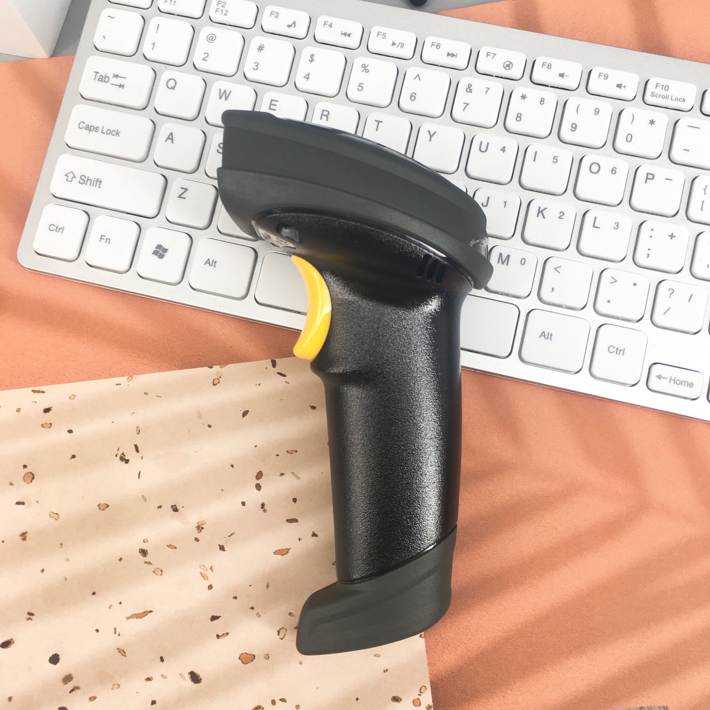 MD6600-HD Image 2D laser cable High performance Stylish ergonomic handheld desktop convenient barcode Scanner