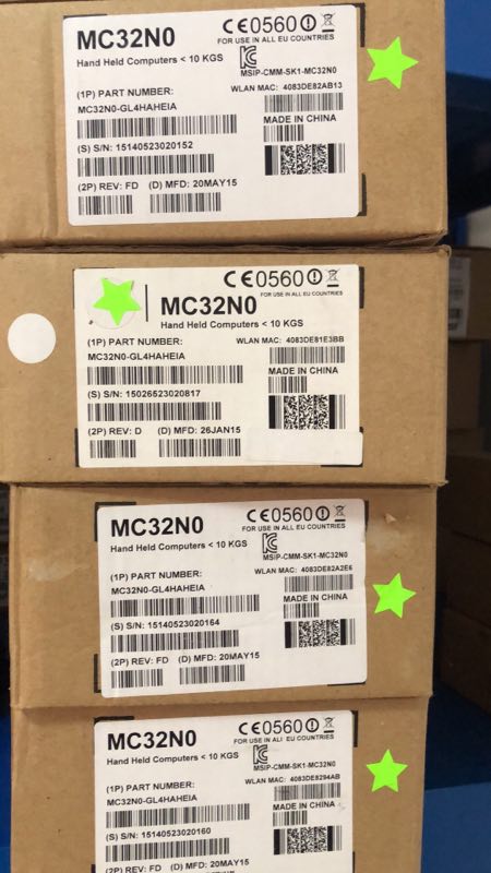 Motorola / Symbol MC32N0 -GL4HAHEIA One-dimensional with handle 48-key data collector, warehouse logistics PDA