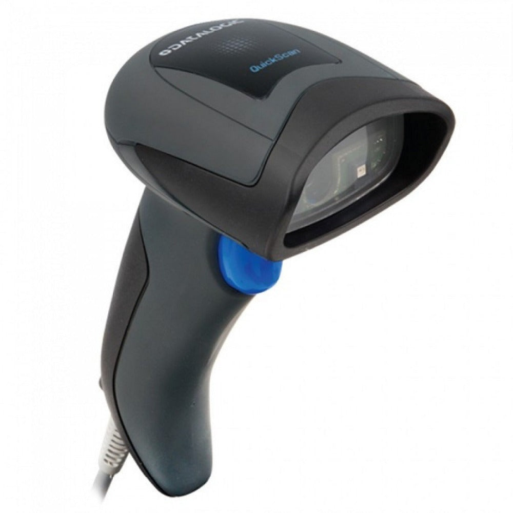 Oringinal Datalogic QuickScan QD2430 with stand Imager (1D,PDF417,2D Barcode Scanner, 4.5-14V, Black) QD2430-BK