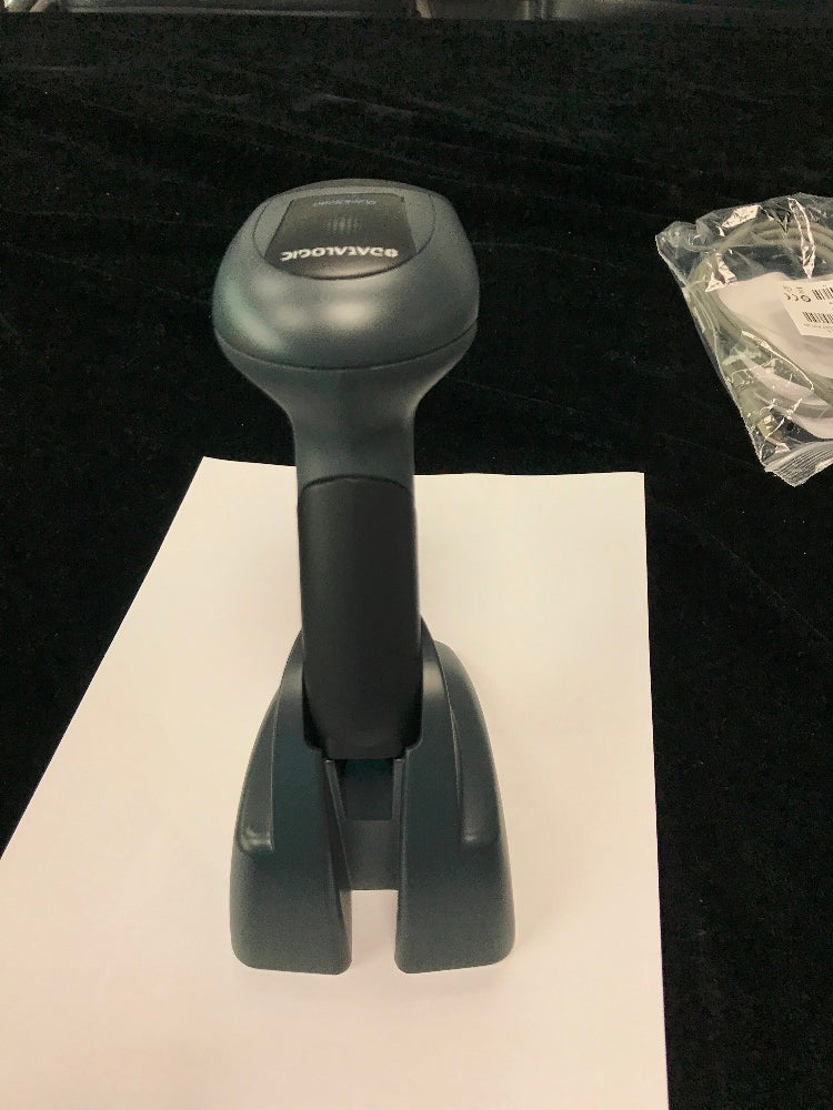 Oringinal Datalogic QuickScan QD2430 with stand Imager (1D,PDF417,2D Barcode Scanner, 4.5-14V, Black) QD2430-BK