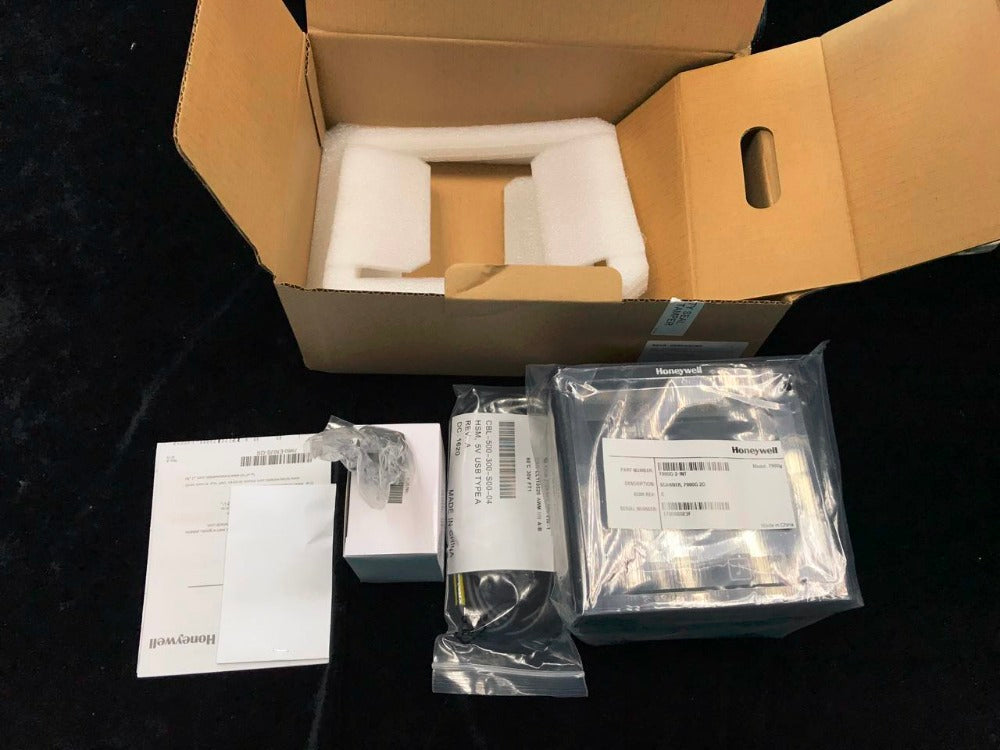Oringinal Honeywell Solaris 7980g Barcode Scanner - USB Kit, 2D Imager, vertical Presentation Scanner.