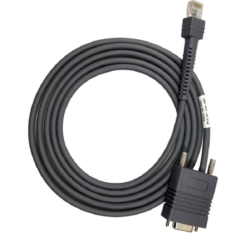 RJ45 To RS232 Barcode Scanner Data Cable For Symbol DS2208 LS2208 DS6878 DS9808 DS6707 LS4008