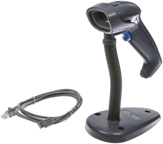 atalogic Scanning QD2330-BKK1S QuickScan L QD2330, Kit, USB, Laser Scanner, Stand Standard-QD20-BK and USB Cable 90A052044, Blac