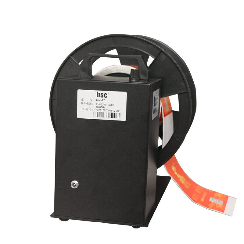 For BSC-T7 Automatic label Rewinder Barcode Two-way Rewind Machine 100V-240V