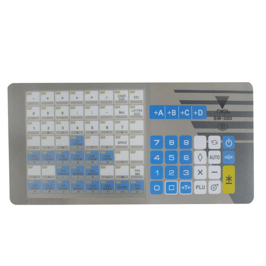 New SM-300 English Version Keyboard Film For DIGI SM300 Retail Electronic Scale