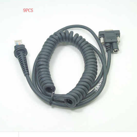 9pcs 3M Coiled Cable For Honeywell 1900G 1200 1300G 1450 Scanner CBL-020-300-C00