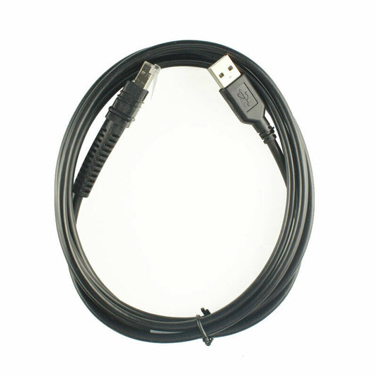 6.5FT Straight USB Cable for Zebra LI3608 LI3678 DS3608 DS3678 Scanner