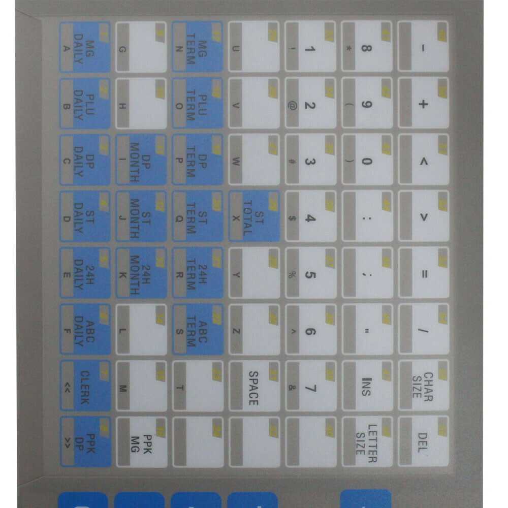 New SM-300 English Version Keyboard Film For DIGI SM300 Retail Electronic Scale