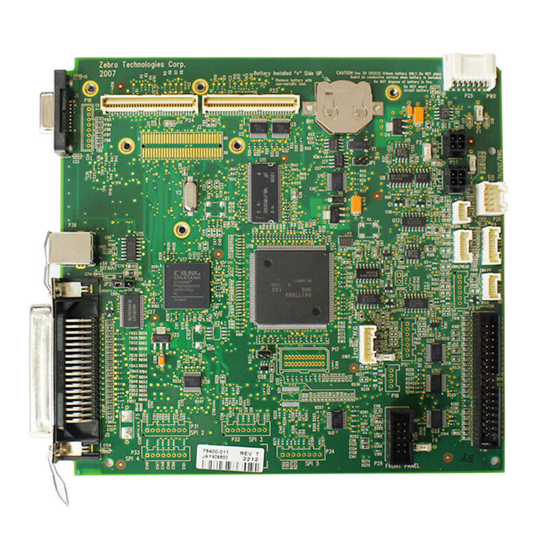 New Main Logic Board Motherboard for Zebra ZM400 ZM600 Printer 79400-001M 8M